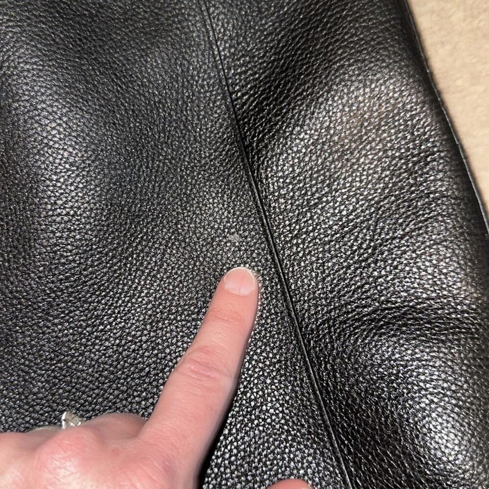 Coach Scout Black Pebble Leather Hobo Bag - Picture 15 of 16